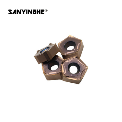 PNMU0905XNER-GM Durable Grooving Milling Inserts Circle Pentagonal CNC Stainless Steel Alloy Cutter