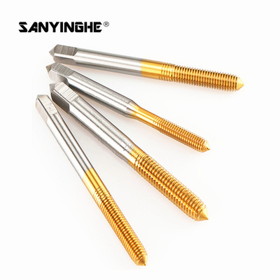 M1/M2/M3 Stainless Steel Special Chip-Free Extruding Titanium-Plated Tap For Extrusion Tap Machine