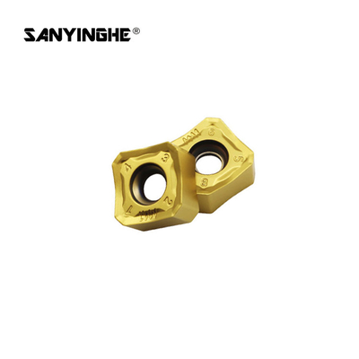 Tungsten Carbide Cnc Machine Tool Insert SNMX1206ANN Cemented High Feed Rate Milling Insert