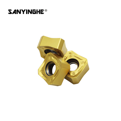 Tungsten Carbide Cnc Machine Tool Insert SNMX1206ANN Cemented High Feed Rate Milling Insert