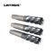 Solid Carbide 3 Flute Roughing End Mills CNC Flat Milling Cutter Router Bits Threaded Mills Cutting Tools